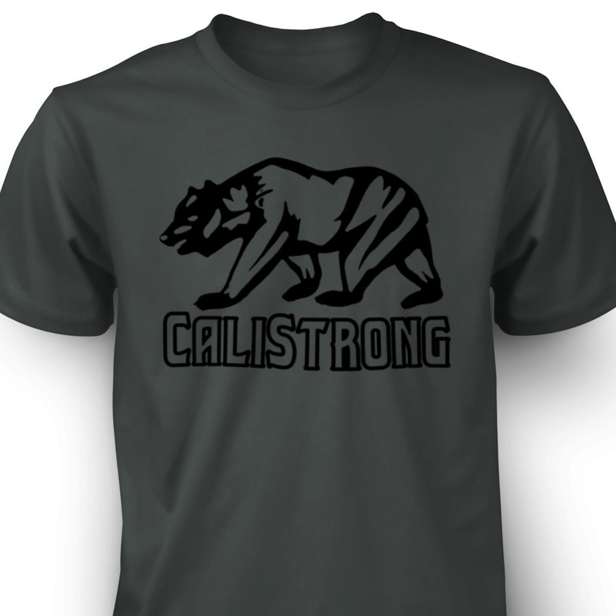 CALI Strong See Thru Bear T-shirt