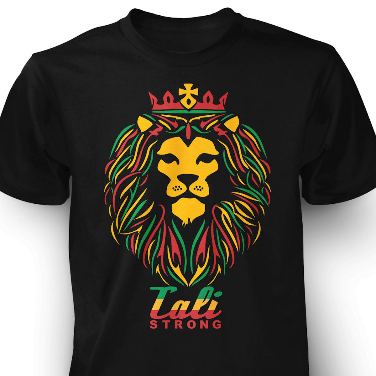 CALI Strong King Rasta T-Shirt